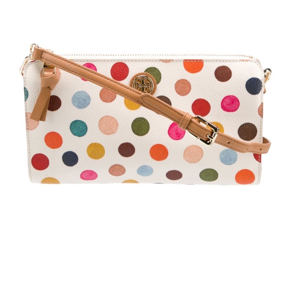 Tory Burch Multicolor Polka Dot Crossbody Bag